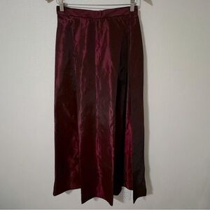 Vintage Jessica Scott McClintock Whimsigoth Fairycore Maxi Skirt Shimmer Red-S